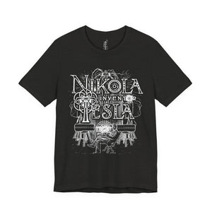 'Nikola Tesla' Unisex Jersey Tee