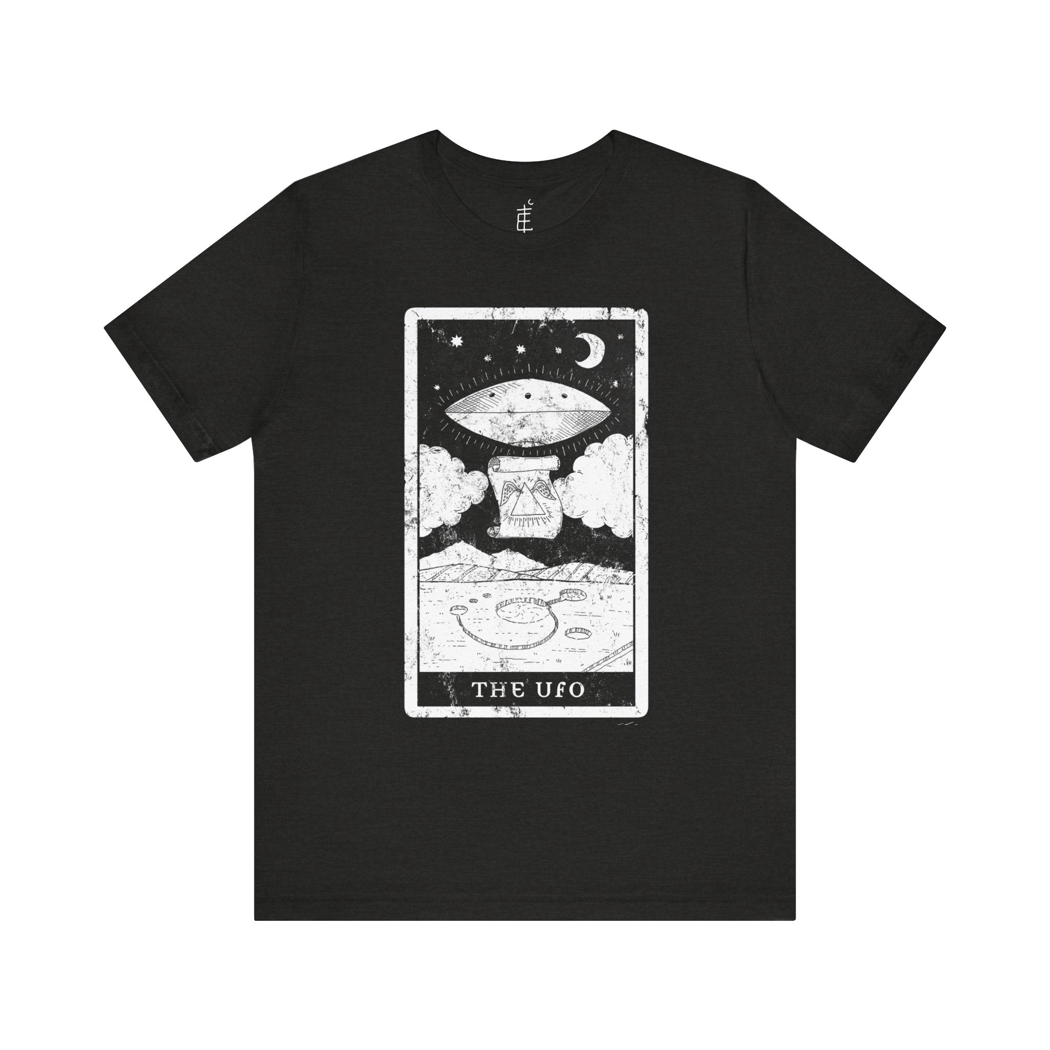 'The UFO Tarot Card' Unisex Jersey Tee