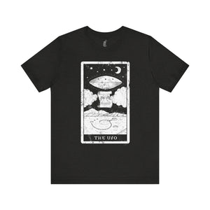 'The UFO Tarot Card' Unisex Jersey Tee