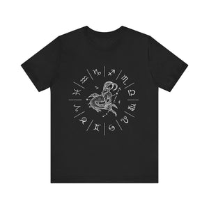 'Capricorn Wheel' Unisex Jersey Tee