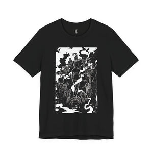 'The World Tarot Card' Illustration Unisex Jersey T-Shirt