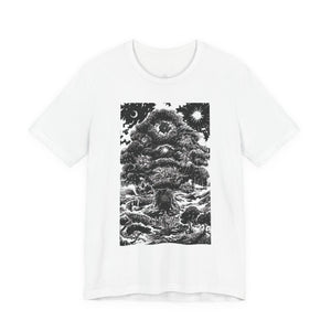 'Tree of Life Tarot Card' Illustration Unisex Jersey T-Shirt