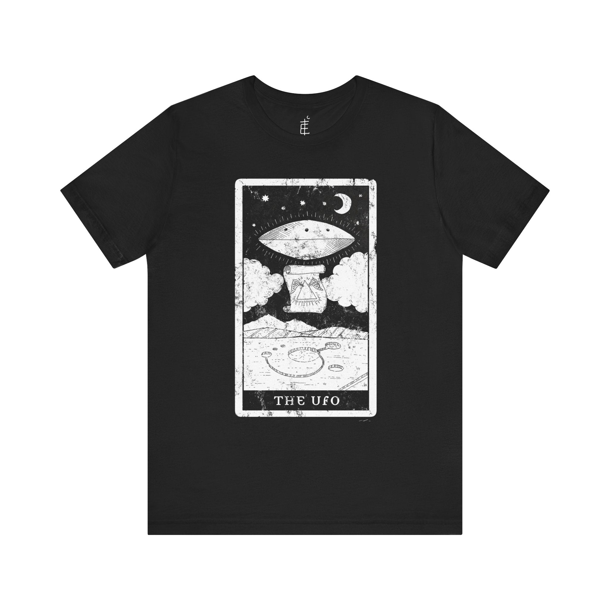 'The UFO Tarot Card' Unisex Jersey Tee