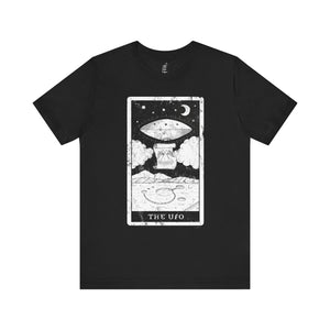 'The UFO Tarot Card' Unisex Jersey Tee