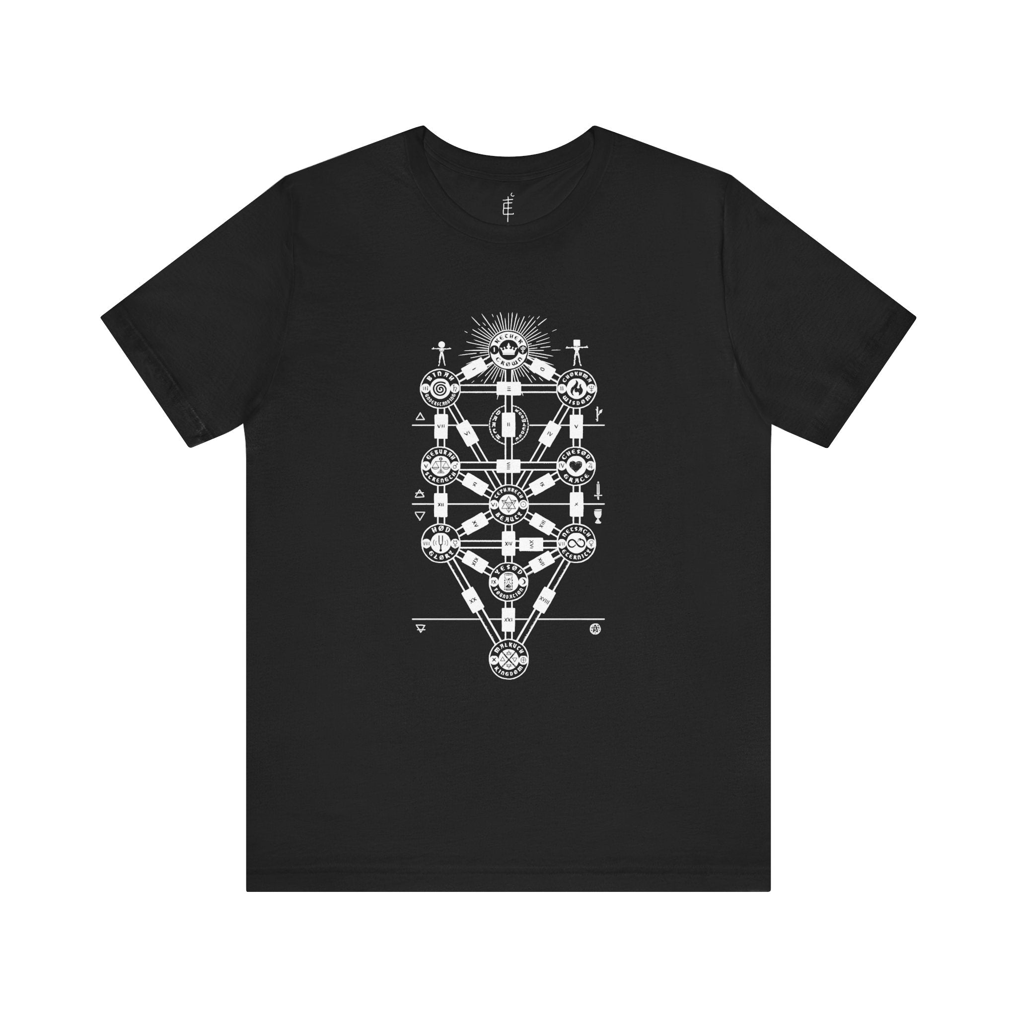 'Tree of Life Chart' Illustration Unisex Jersey T-Shirt