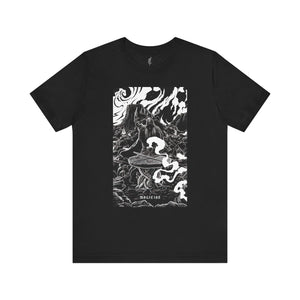 'The Magician Tarot Card' Illustration Unisex Jersey T-Shirt