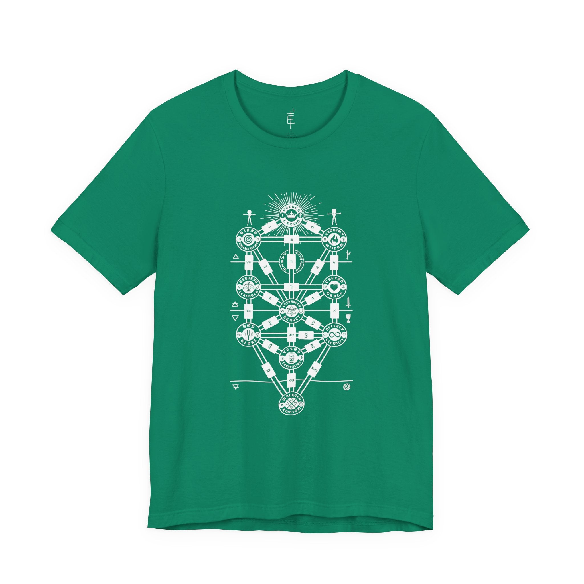 'Tree of Life Chart' Illustration Unisex Jersey T-Shirt