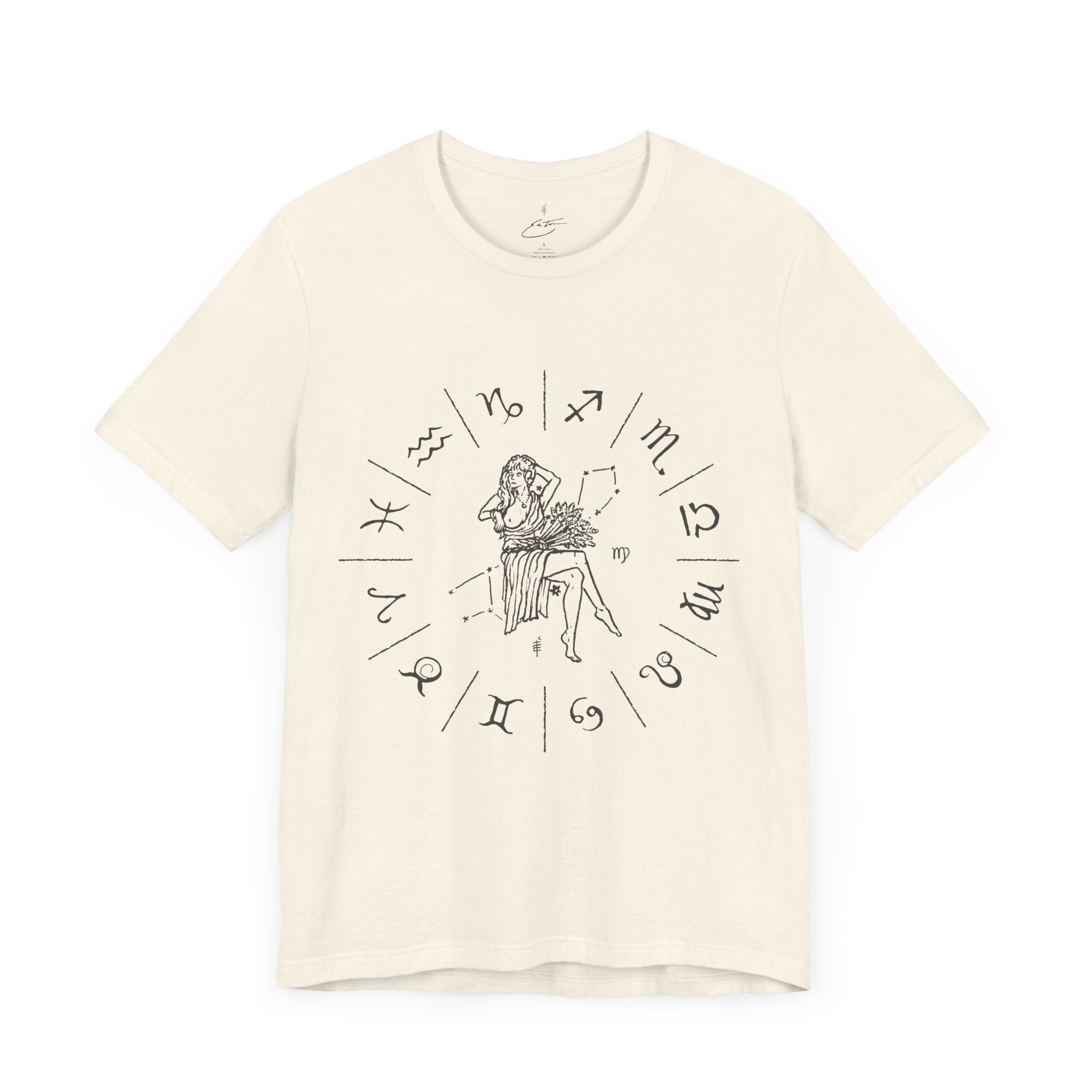 'Virgo Wheel' Unisex Jersey Tee