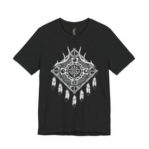 'Sri Yantra Dream Catcher' Unisex Jersey Tee