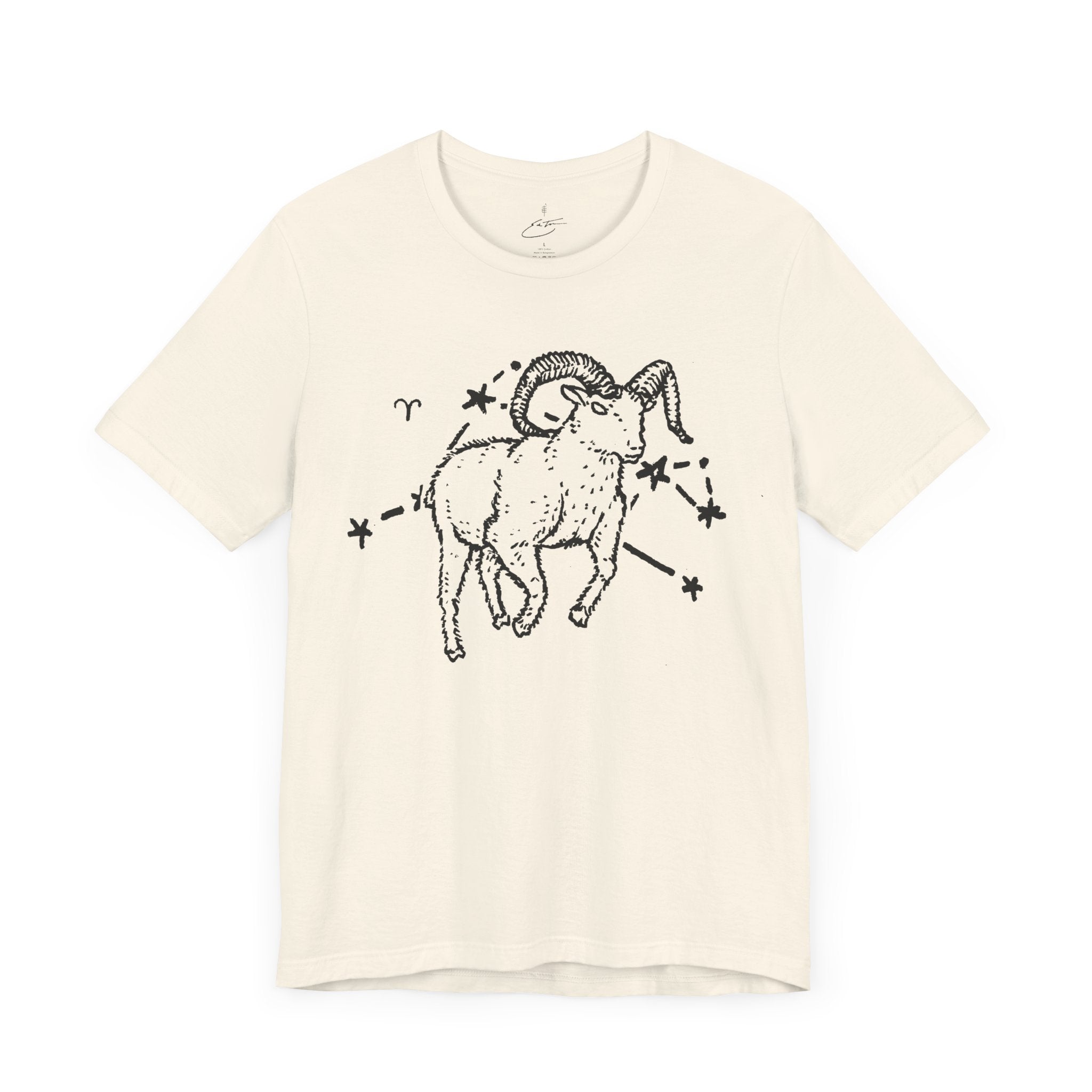 'Aries' Unisex Jersey Tee