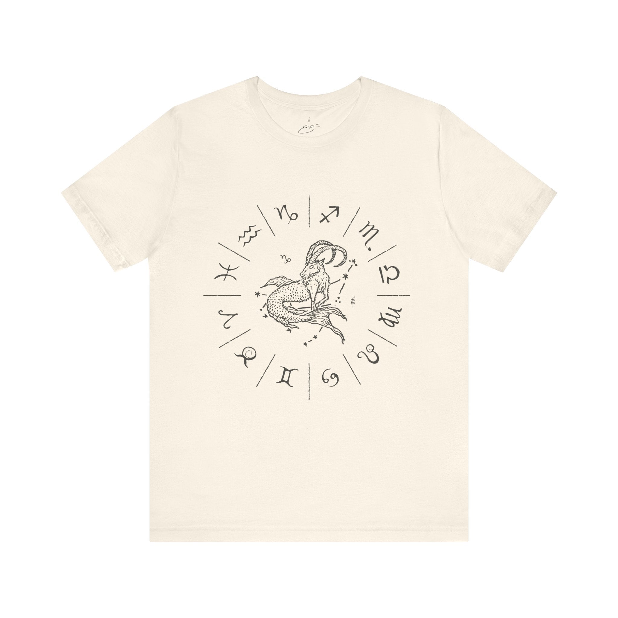 'Capricorn Wheel' Unisex Jersey Tee