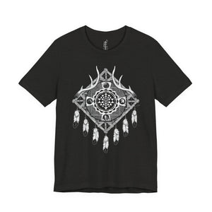 'Sri Yantra Dream Catcher' Unisex Jersey Tee