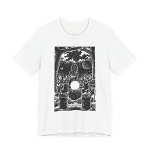 'The Astrologer Tarot Card' Illustration Unisex Jersey T-Shirt