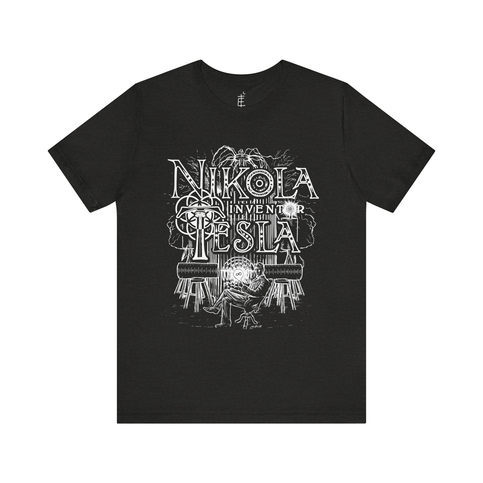 'Nikola Tesla' Unisex Jersey Tee