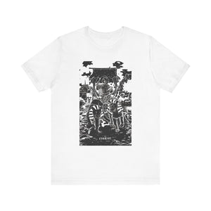 'The Chariot Tarot Card' Illustration Unisex Jersey T-Shirt