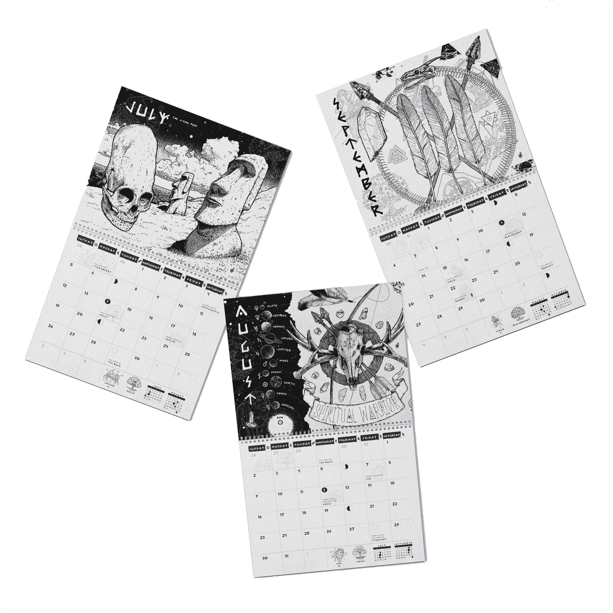 'Esoterica 2026' Sidereal & Lunar Tree Artisan Calendar