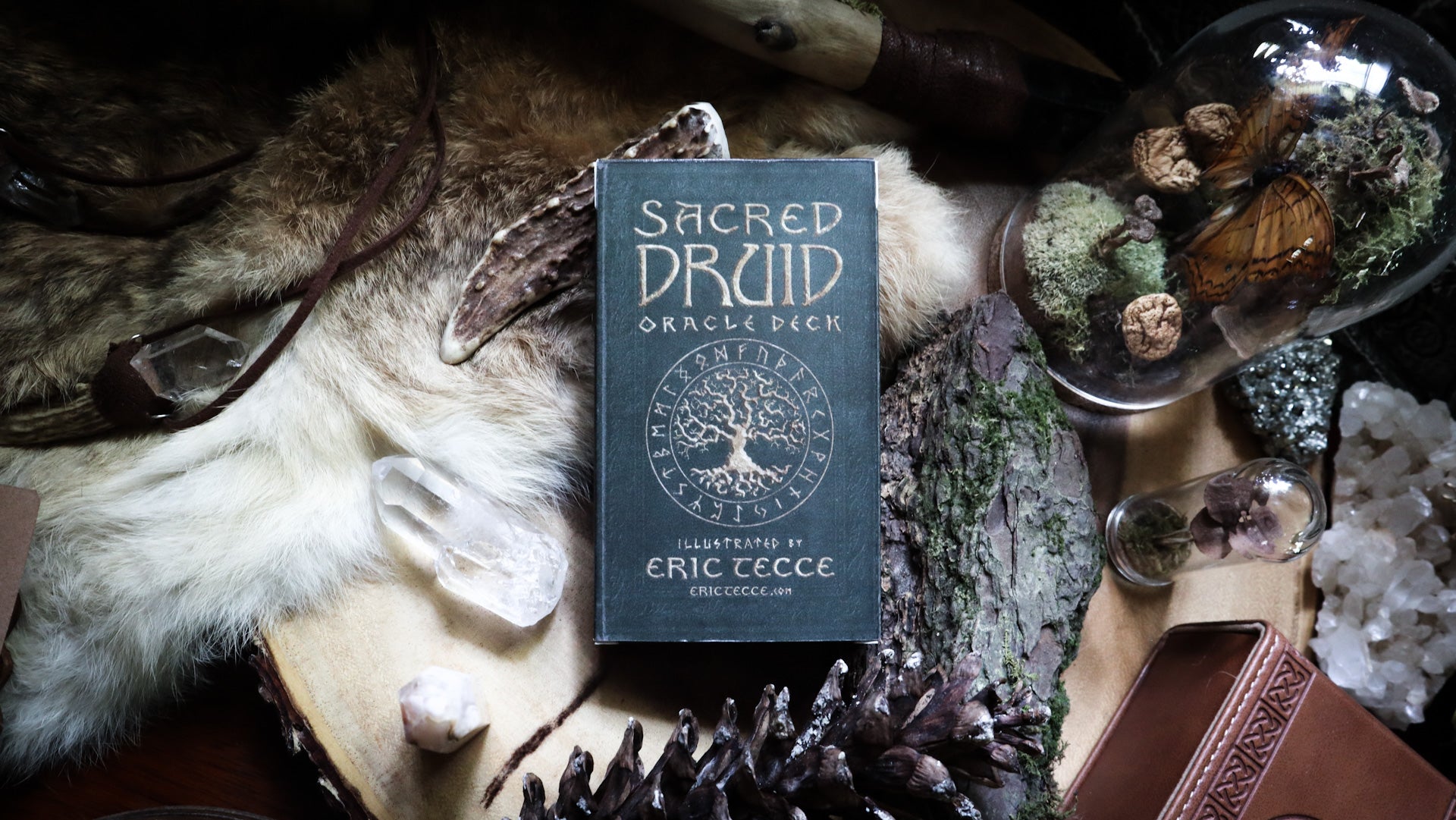 𝓢𝓐𝓒𝓡𝓔𝓓 𝓓𝓡𝓤𝓘𝓓 Oracle Deck ʙʏ ᴇʀɪᴄ ᴛᴇᴄᴄᴇ