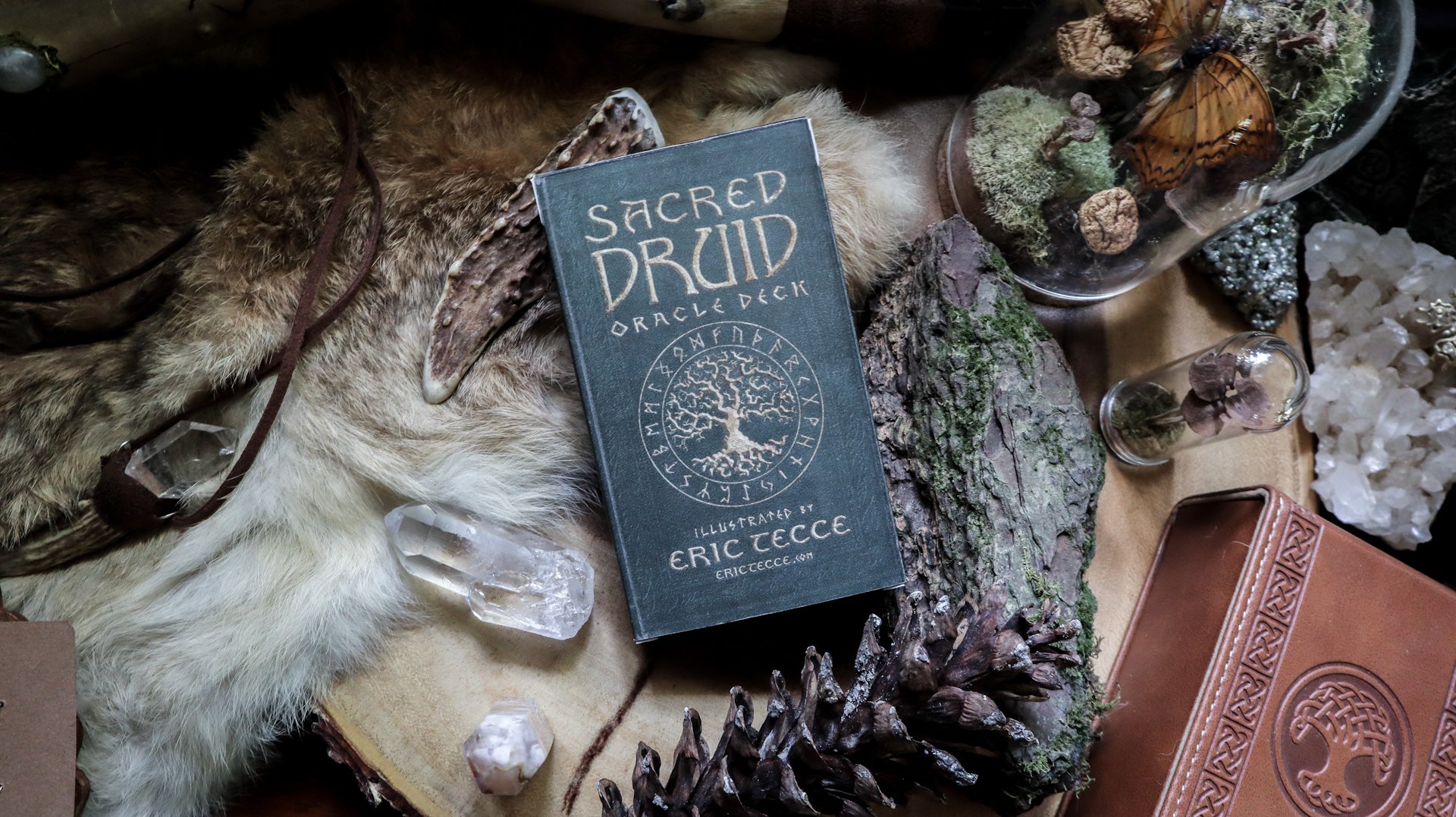 𝓢𝓐𝓒𝓡𝓔𝓓 𝓓𝓡𝓤𝓘𝓓 Oracle Deck ʙʏ ᴇʀɪᴄ ᴛᴇᴄᴄᴇ