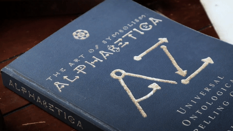 'Alphabetica' Spelling Codex by Artisy Eric Tecce