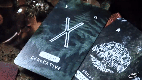 𝓢𝓐𝓒𝓡𝓔𝓓 𝓓𝓡𝓤𝓘𝓓 Oracle Deck ʙʏ ᴇʀɪᴄ ᴛᴇᴄᴄᴇ