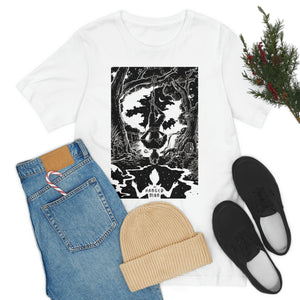 'The Hanged Man Tarot Card' Illustration Unisex Jersey T-Shirt