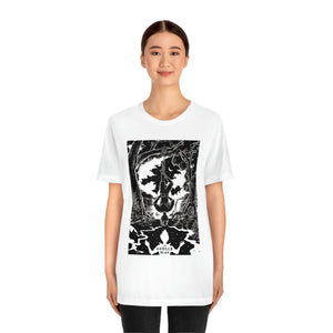 'The Hanged Man Tarot Card' Illustration Unisex Jersey T-Shirt