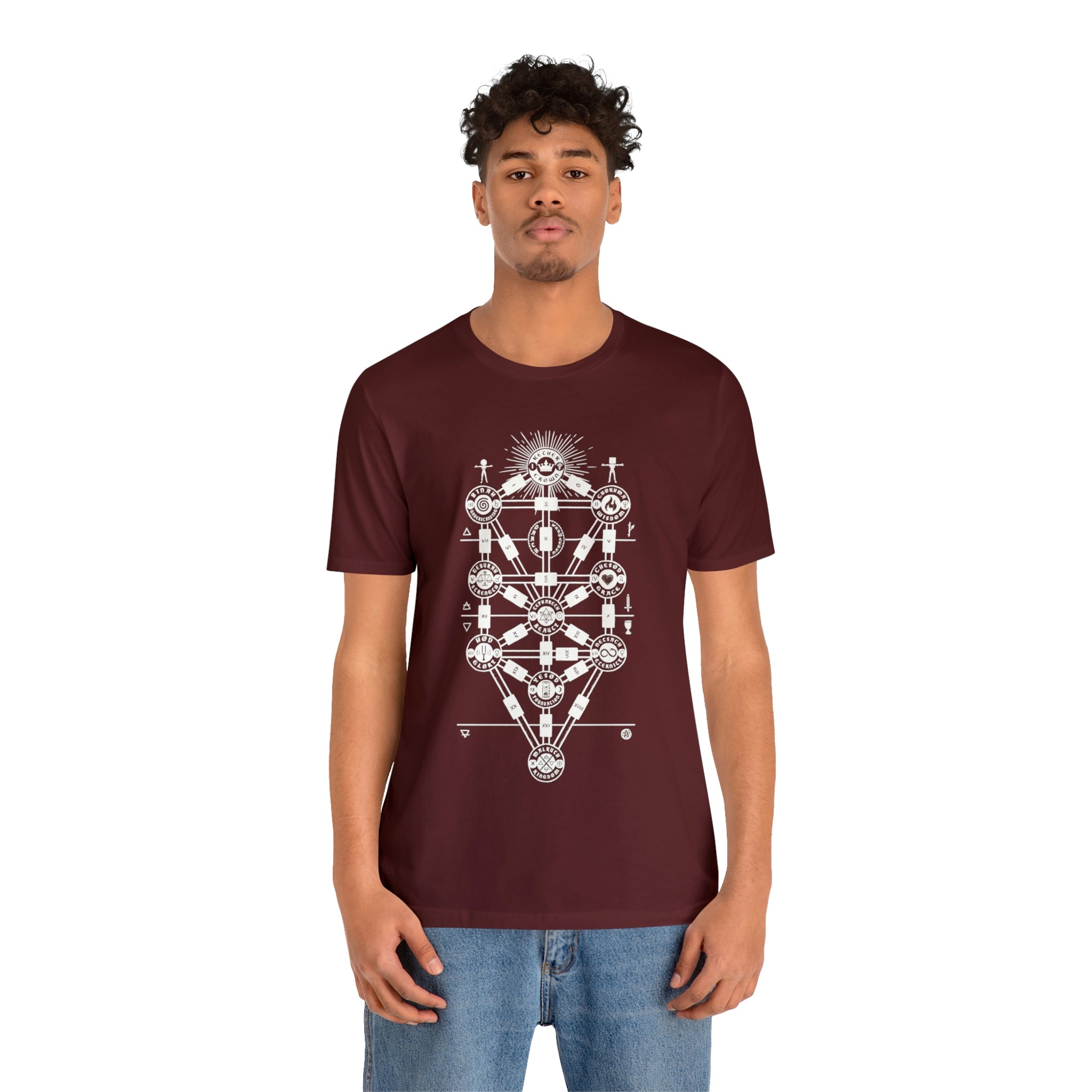 'Tree of Life Chart' Illustration Unisex Jersey T-Shirt