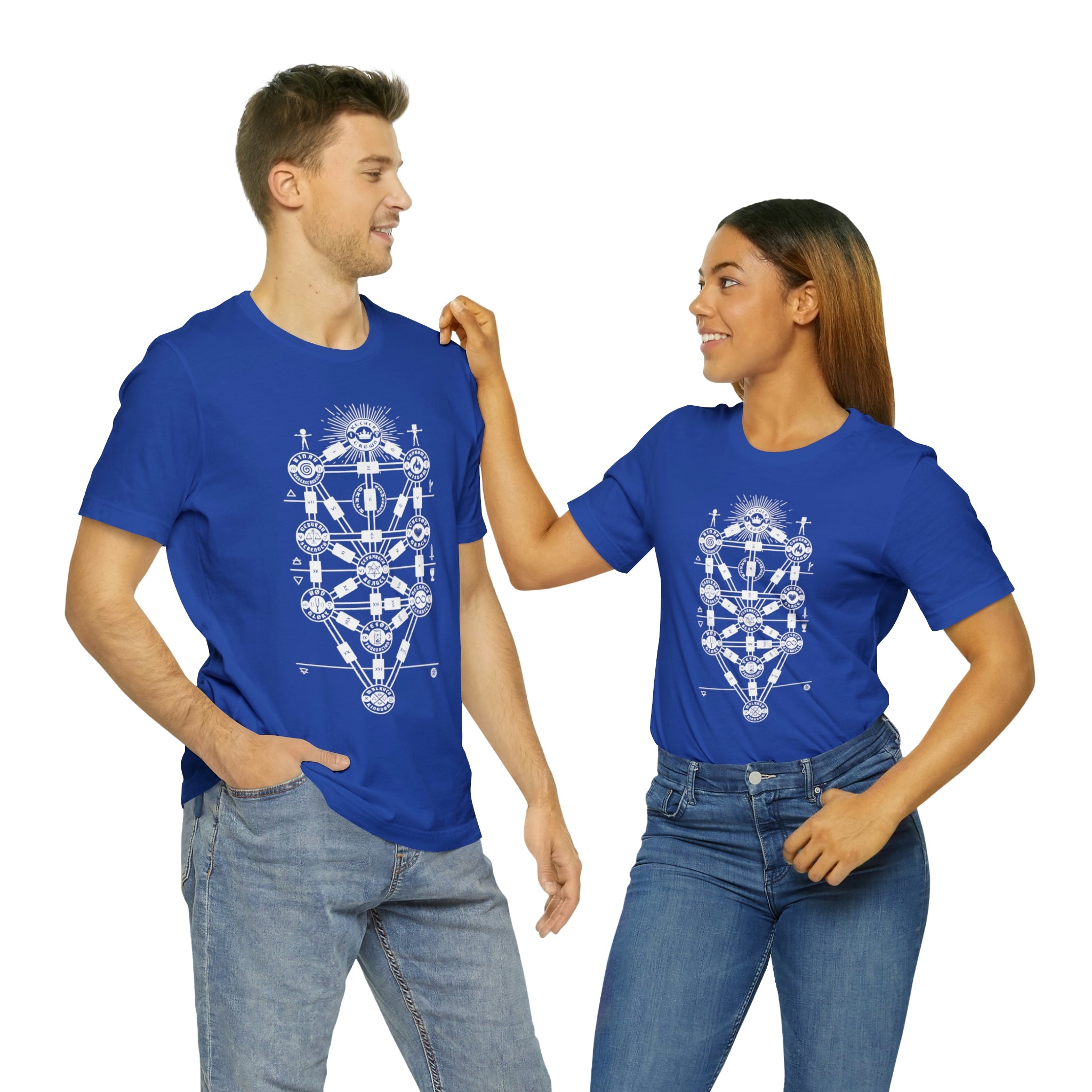 'Tree of Life Chart' Illustration Unisex Jersey T-Shirt