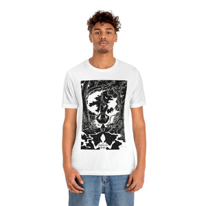 'The Hanged Man Tarot Card' Illustration Unisex Jersey T-Shirt