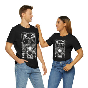 'The Astrologer Tarot Card' Illustration Unisex Jersey T-Shirt