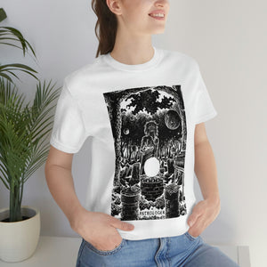 'The Astrologer Tarot Card' Illustration Unisex Jersey T-Shirt